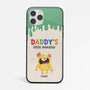 1193FUK1 Personalised Phone Cases Gifts Baby Monster Dad