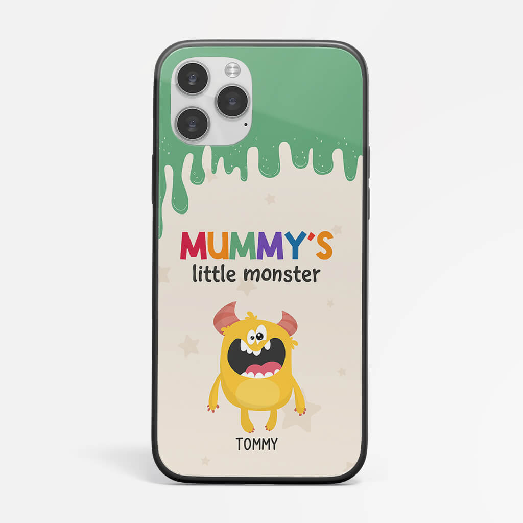 1193FUK1 Personalised Phone Cases Gifts Baby Monster Mum