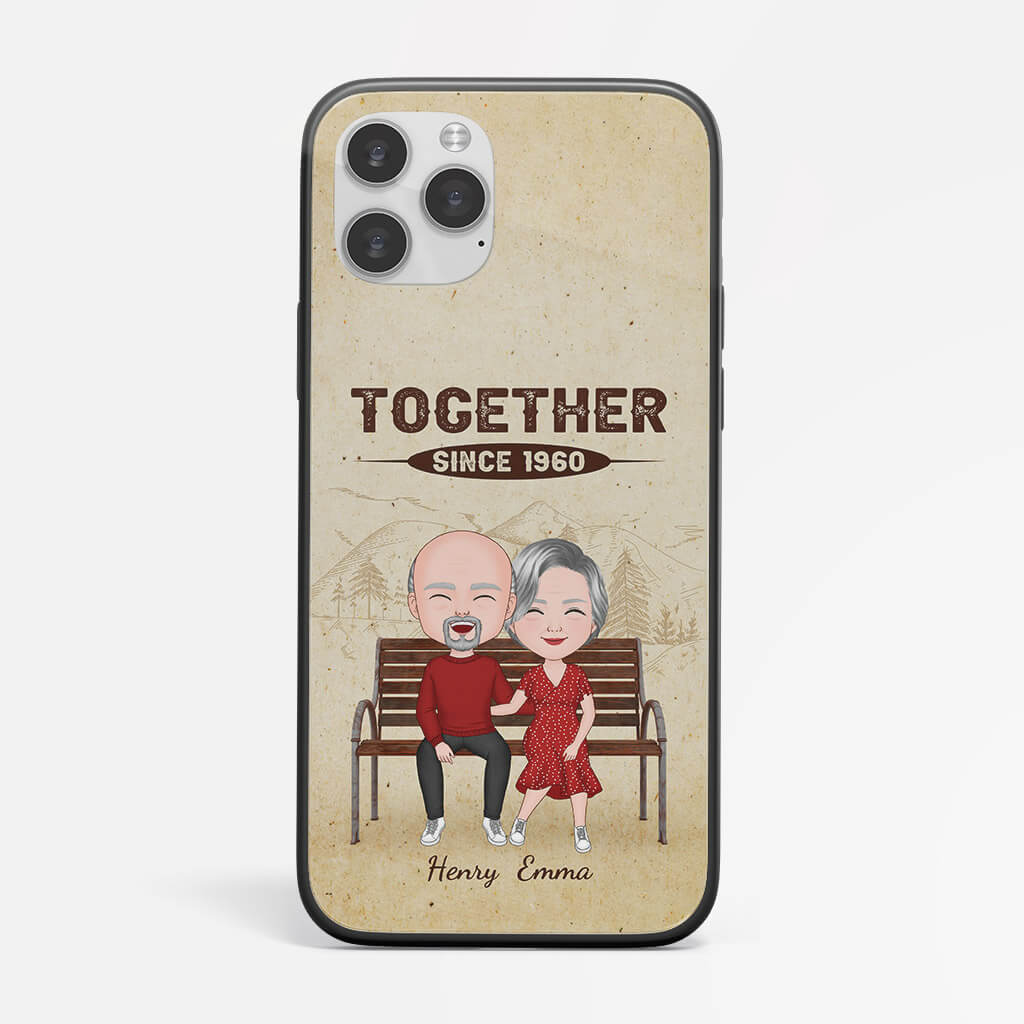 1197FUK1 Personalised Phone Cases Gifts Together Grandparents Couples