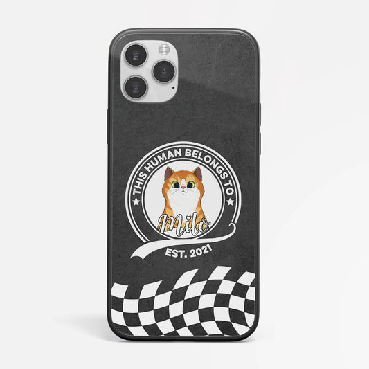 1198FUK1 Personalised Phone Cases Gifts Human Cat Lovers