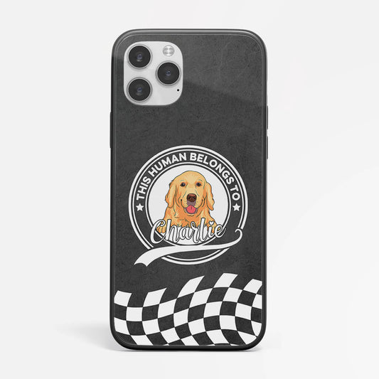 1198FUK1 Personalised Phone Cases Gifts Human Dog Lovers