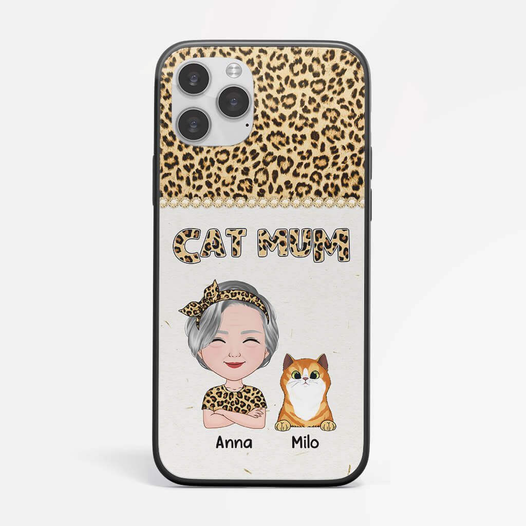 1200FUK1 Personalised Phone Case Gifts Mom Cat Lover_f2d4c801 b053 4cae b389 087448cc5216