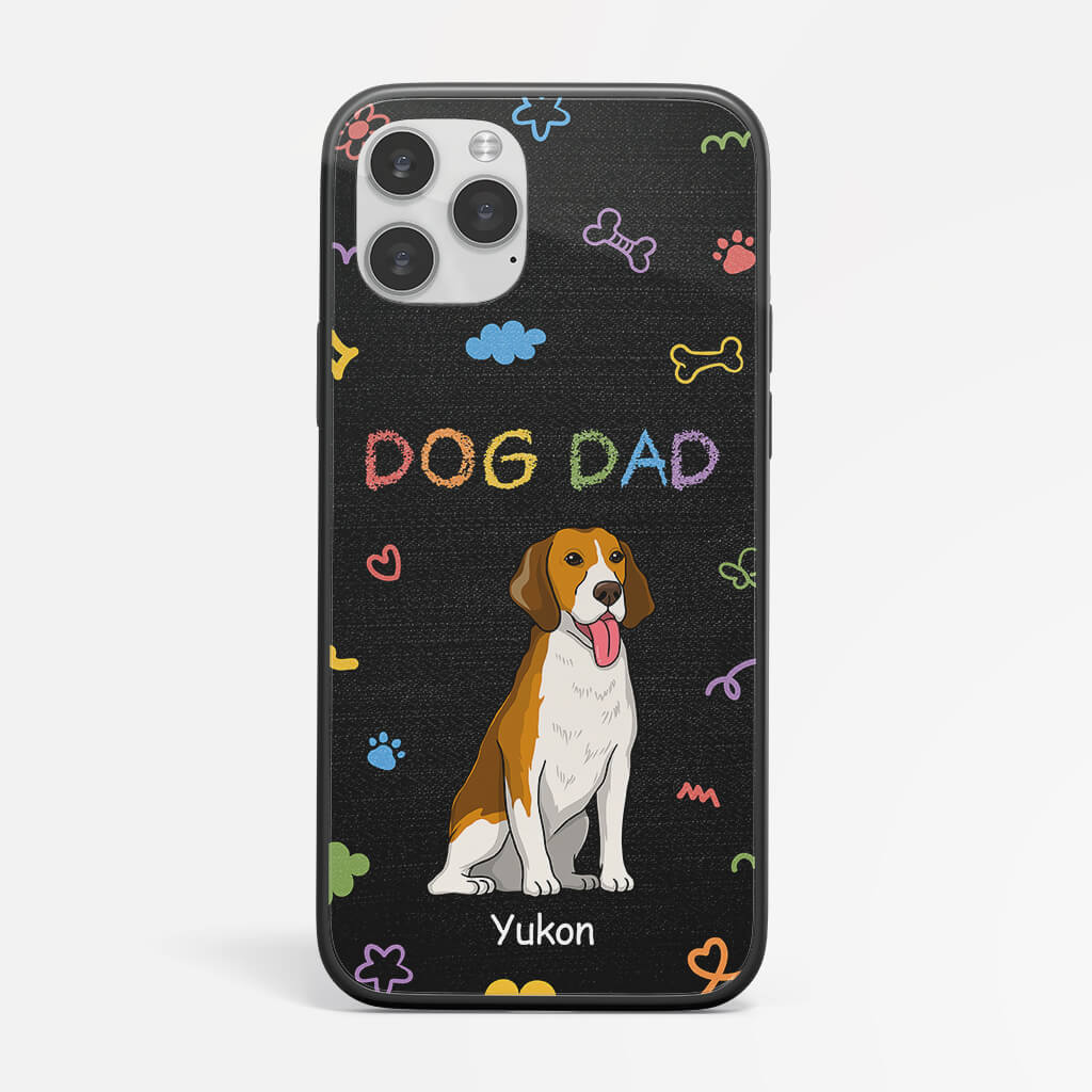 1201FUK2 Personalised Phone Case Gifts Dog Lovers