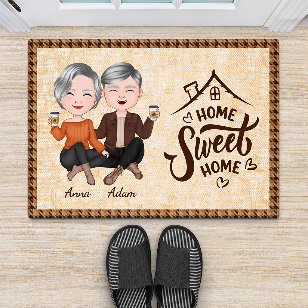 1212DUK2 Personalised Door Mats Gifts Home Fall Couples_5cd16ddb 0a13 4984 94f7 13d86bd20989