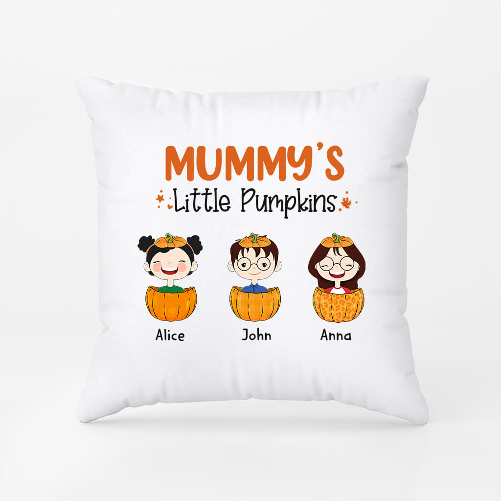 1213PUK2 Personalised Pillows Gifts Pumpkin Grandma