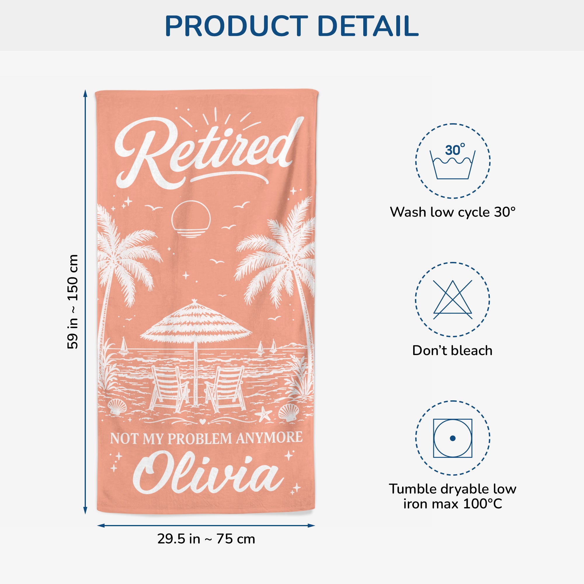 12150BA ProBeachTowel CouUS RnDNone IdeAn MedImage NicRetirement