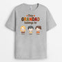 1215AUK2 Personalised T Shirt Gifts Fall Grandpa Dad