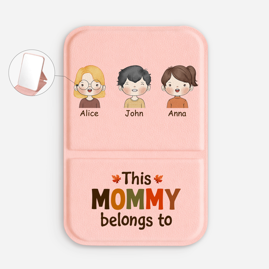 1215AUS1 this mom belongs to compact mirror custom gifts for momgrandma 1215ajsr5i