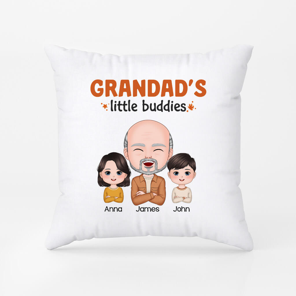 1219PUK2 Personalised Pillows Gifts Little Buddies Dad_5aea836e ee94 427d 9266 a0fa0b116d63