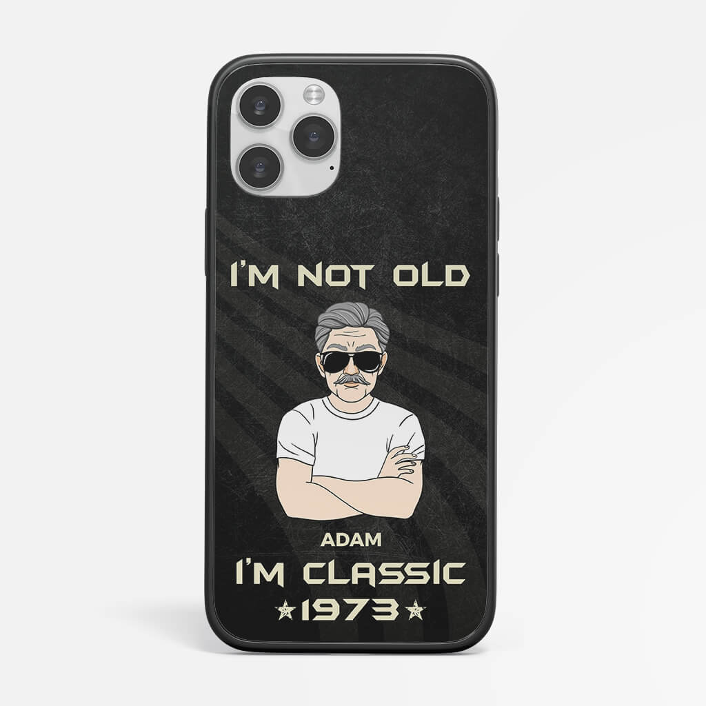 1229FUK1 personalised im 50th classic not old iphone 13 phone case