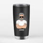 1233TUK2 personalised not easy making 40 look this good tumbler