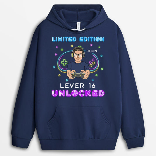 1241huk1 personalised level 21 unlocked hoodie