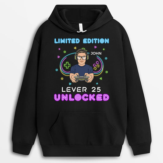 1241huk2 personalised level 21 unlocked hoodie