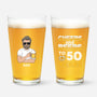 1243IUS1 personalized 50th birthday gifts for men birthday beer glasses 1243IKM8B