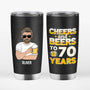 1243TUK1 personalised cheers and beers to 70 years