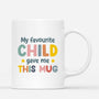 1249MUK3 personalised 60 my favourite child gave me this mug