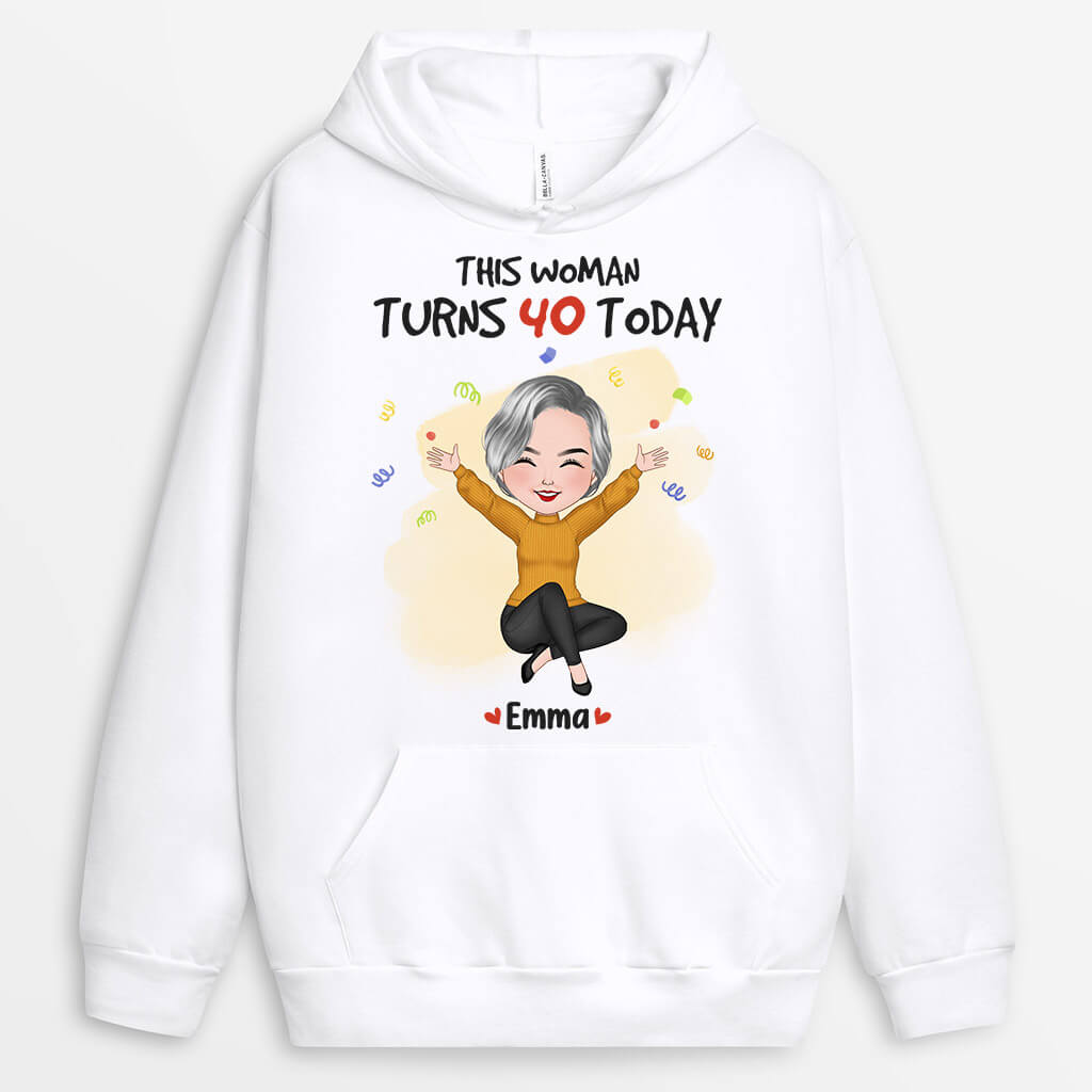 1251huk2 personalised this woman turn 50 today hoodie