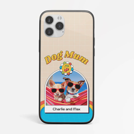 1265FUK1 personalised dog mom iphone 12 phone case