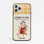 1268FUK1 personalised license to chill iphone 13 phone case