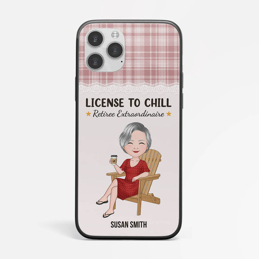 1268FUK2 personalised license to chill iphone 14 phone case_b4bd33ca f549 401a b4ba 976f55158e7b
