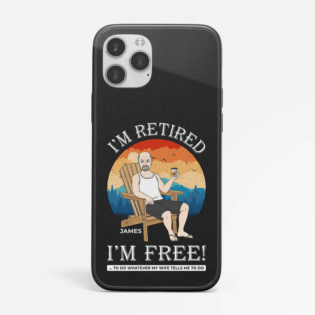 1272FUK1 personalised im retired iphone 14 phone case_d616d205 508d 4071 adb3 1498068fdf0a