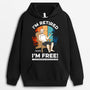 1272HUK1 personalised im retired im free hoodie