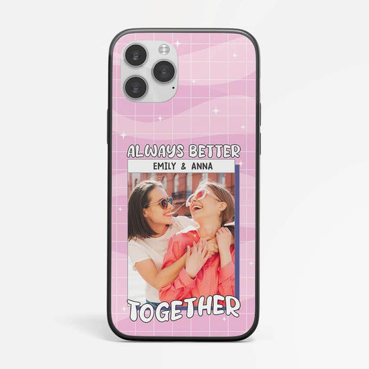 1275FUK2 personalised always better together phone case