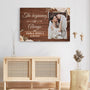 1280CUK3 personalised the beginning of always canvas