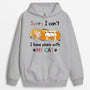 1287HUK2 personalised i have plans with my cat hoodie