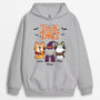 1294HUK2 personalised trick or treat hoodie