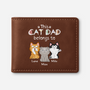 1295JUS1 personalized cat gifts for humans unique leather cat wallet_ 1295J8N8D