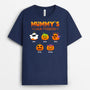 1318AUK2 personalised mommys little pumpkins t shirt