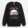 Personalised You Can't Scare Me Long Sweatshirt - Personal Chic