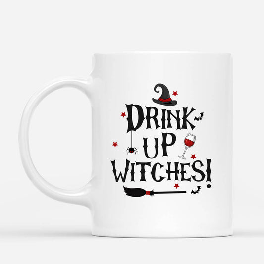 1327MUS2 personalized drink up witches mug