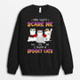 1336WUK2 personalised you cant scare me sweatshirt