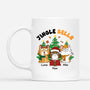 1364MUS2 personalized jingle hell christmas cat mug