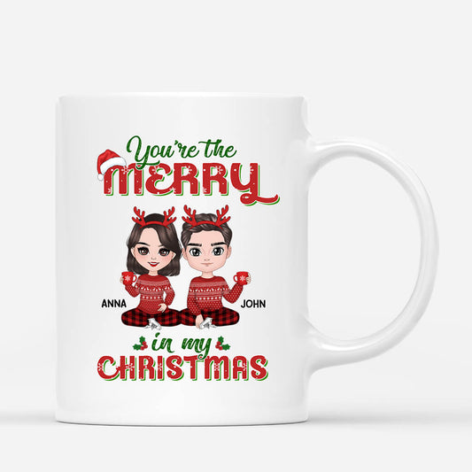 1365MUK1 personalised you are the merry in my christmas mug