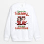 1365WUK1 personalised you are the merry in my christmas sweatshirt