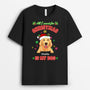 1368AUK1 personalised all i want for christmas is my dog t shirt