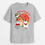 1372AUK2 personalised merry catmas t shirt