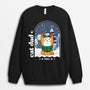 1375WUK1 personalised cat mom dad christmas sweatshirt