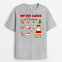 1376AUK2 personalised my favourite thing at christmas t shirt