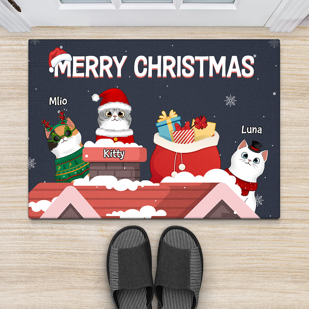 Santa Claus Doormat, Christmas Doormats