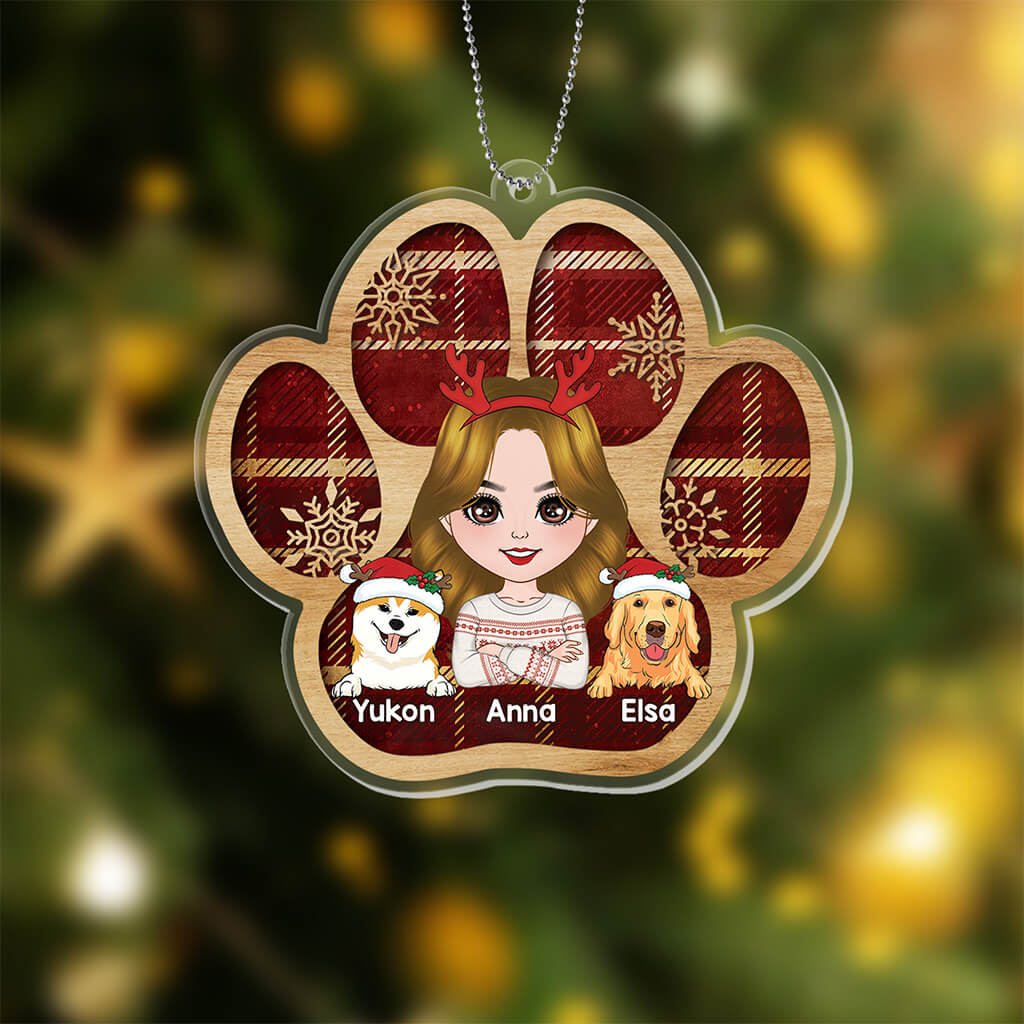 Custom Pet Ornament Personalized Pet Ornament Custom Dog Ornament – Mod Paws
