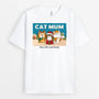 1428AUK2 personalised meowy cat mum dad t shirt