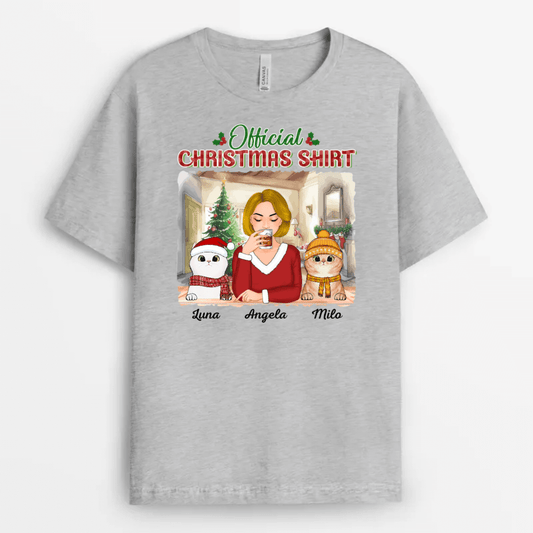 1432AUK1 personalised official christmas outfit t shirt_1_1