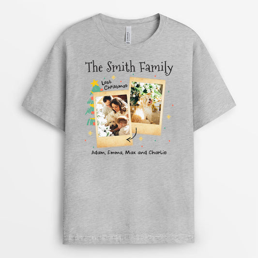 1435AUK1 personalised the smith family t shirt