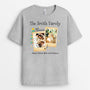 1435AUK1 personalised the smith family t shirt