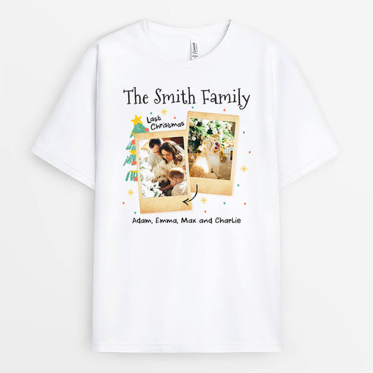 1435AUK2 personalised the smith family t shirt