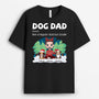 1450AUK2 personalised like a regular dog dad but cooler t shirt